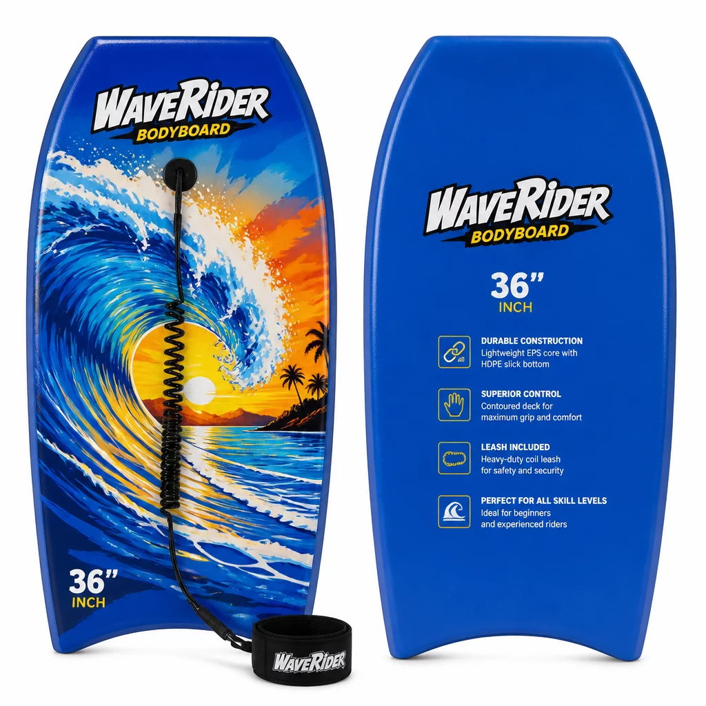 WaveRider Bodyboard 36-Inch